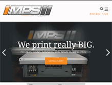 Tablet Screenshot of majesticprintinc.com